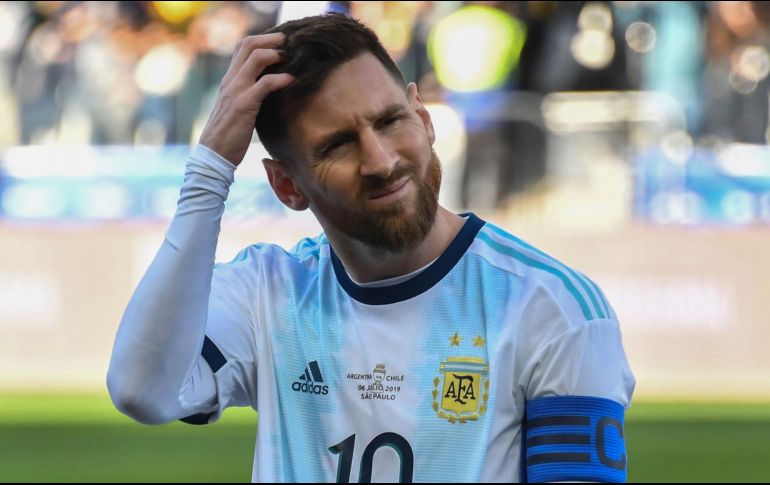 Messi no podrá ser considerado para el primer encuentro de la eliminatoria rumbo a Qatar 2022. AFP / ARCHIVO