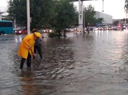 Lluvia provoca inundaciones en la ZMG
