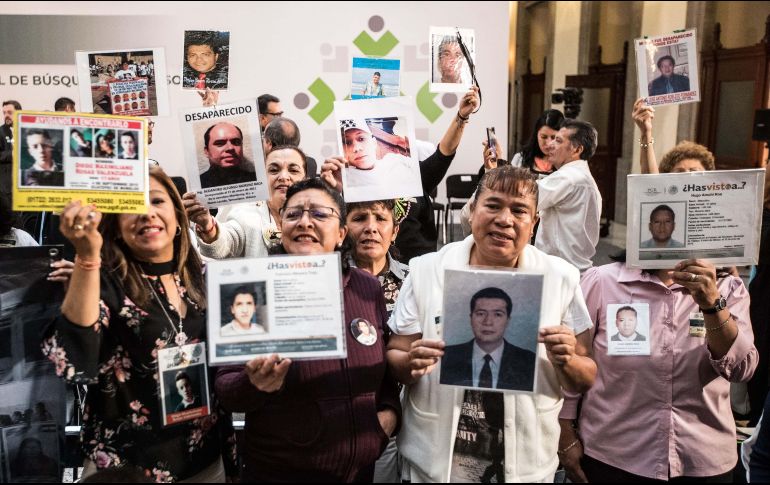 Hasta enero pasado la Comisión Nacional de Búsqueda tenía registro de 49 mil 180 personas desaparecidas. SUN/G. Espinosa