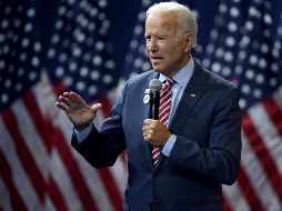 La campaña de Biden considera que Trump está temeroso ante la perspectiva de perder las elecciones de 2020. AFP/E. Miller-Getty Images