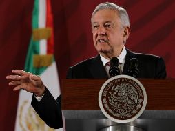 López Obrador aprovechó para recordar que no se aumentan ni crean nuevos impuestos. NTX / G. Granados