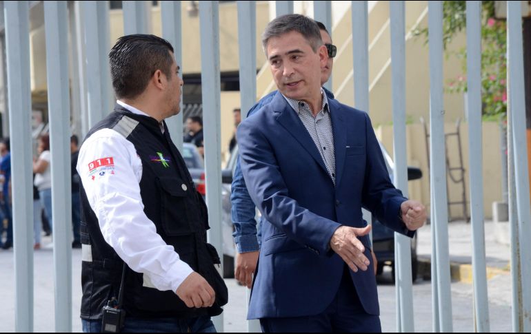 Aldo Fasci Zuazua, secretario de Seguridad de Nuevo León, encabeza la búsqueda de restos humanos en el ex penal del Topo Chico. SUN