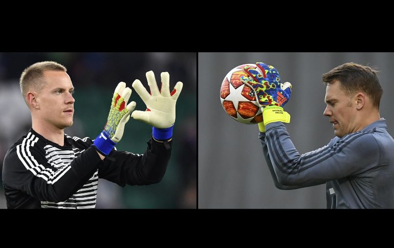 Ter Stegen ha manifestado su inconformidad por ser el suplente tras sus magníficas actuaciones con el bicampeón de la Liga de España. AFP