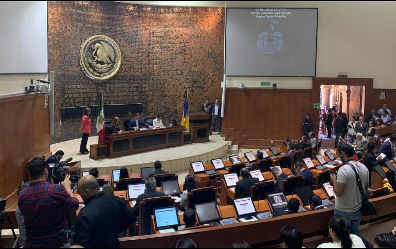 En la próxima sesión del pleno del Poder Legislativo la resolución de la SCJN se remitirá a la de Comisión Seguridad y Justicia. TWITTER/ @ElyAlcarazV