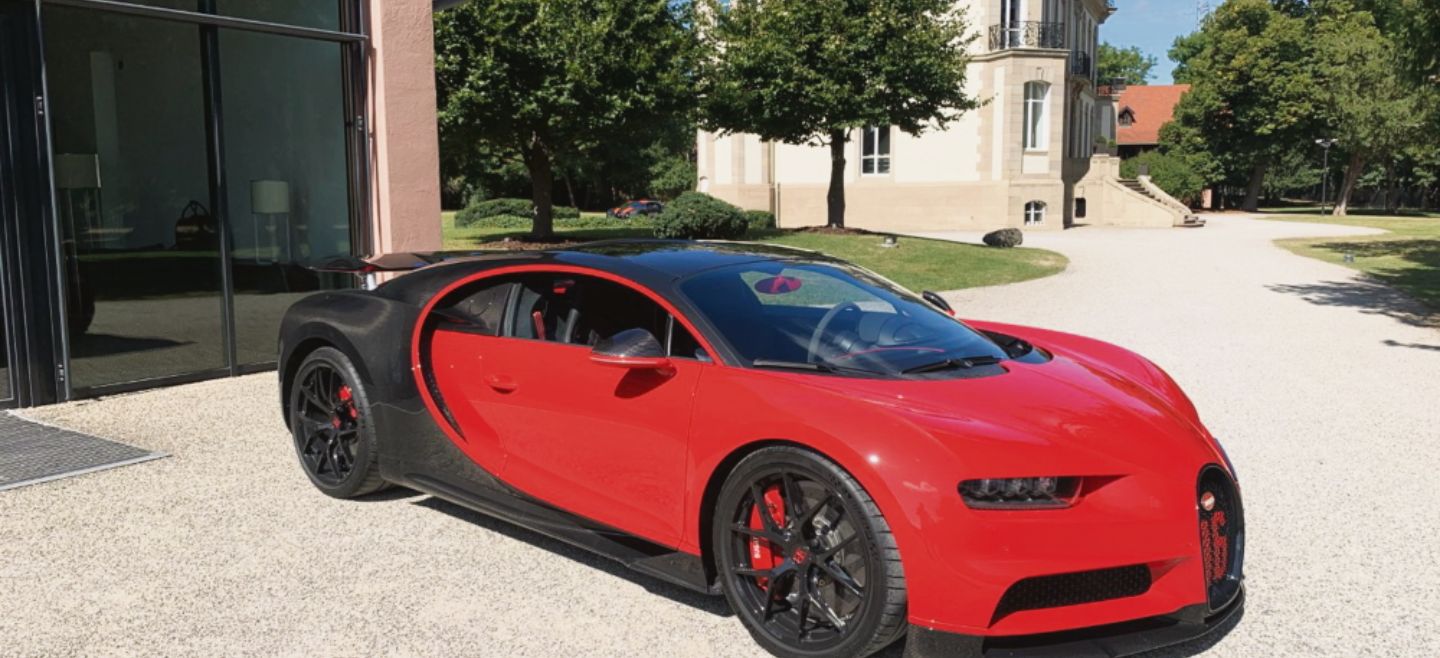 IMPONENTE. Tuvimos la oportunidad de conocer el Bugatti Chiron en Molsheim, Francia.