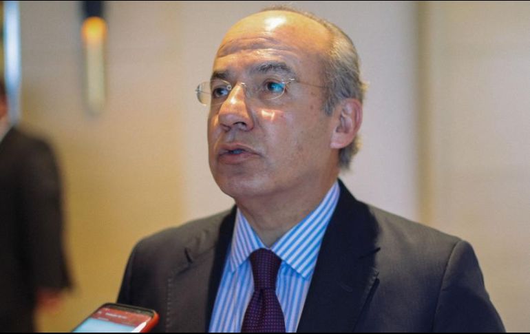 La conferencia del ex presidente Felipe Calderón Hinojosa está programada para el próximo 9 de octubre en el Instituto Tecnológico de Estudios Superiores de Monterrey (ITESM). EL INFORMADOR / ARCHIVO