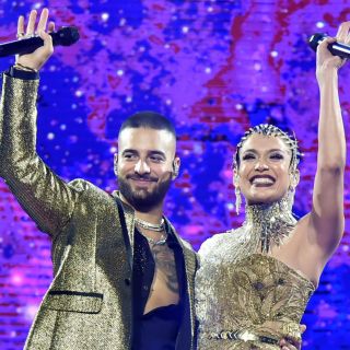 Maluma y Jennifer Lopez cantan juntos en el Madison Square