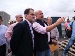 Arturo Herrera, titular de la SHCP, reiteró el compromiso del Gobierno Federal para apoyar al Estado con la financiación de varios proyectos locales. TWITTER/@EnriqueAlfaroR