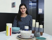 Cristina Padilla. El proceso creativo de la artista se da gracias a la cercanía que ha tenido su familia con el diseño. EL INFORMADOR / E. Barrera