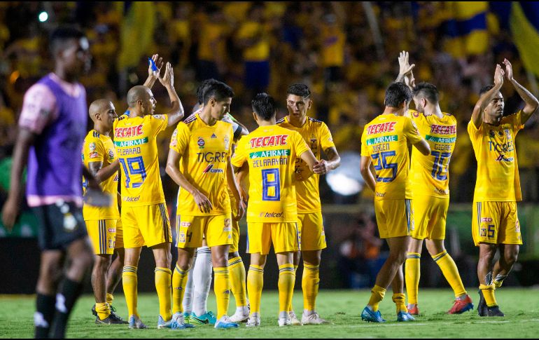 Tigres llega a 20 puntos para ocupar el quinto lugar en la tabla general. AFP/J. Aguilar