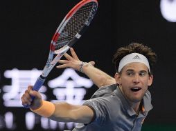 Dominic Thiem. El austriaco dejó en el camino al ruso Karen Khachanov. AFP/L. Ramírez