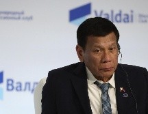 El presidente Duterte no ha indicado si ha presentado problemas graves como consecuencia de su enfermedad. AFP/ARCHIVO