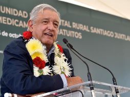 El Mandatario reiteró que ya comenzó la transformación, aunque reconoció que no ha sido fácil porque no se quiere más de lo mismo. EFE