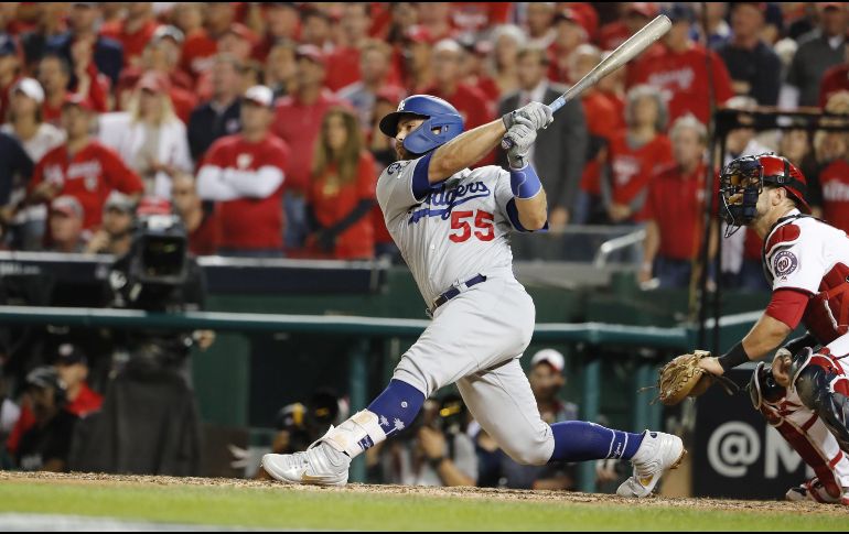 El más destacado fue sin discusión Martin, quien abrió de titular en esta serie por primera vez y conectó doblete y jonrón. EFE / E. S. Lesser