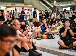 De acuerdo con la diputada, Regina Ip, la medida provocaría una “conmoción enorme” entre los manifestantes. AFP / Anthony Wallace