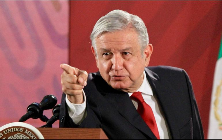 Andrés Manuel López Obrador presentará esta semana un informe sobre los avances en materia de seguridad pública. NTX / J. Lira