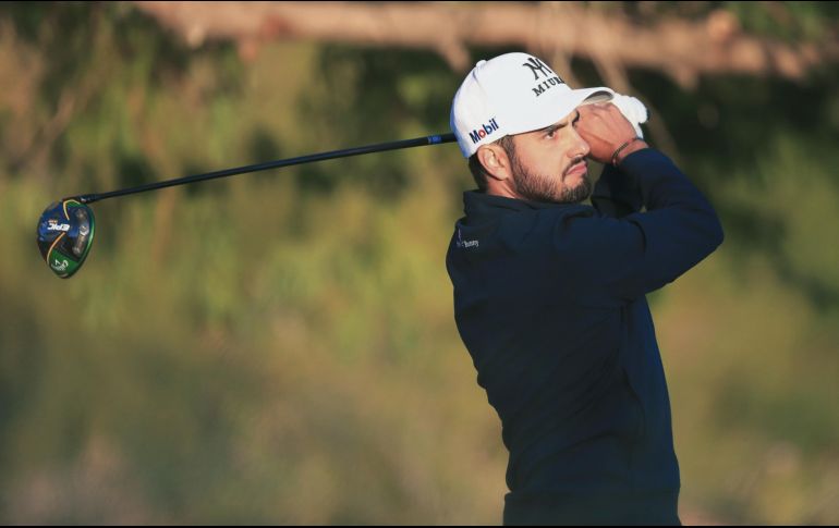 Abraham Ancer se ubica en el puesto 41 del ranking mundial a pesar de no haber librado el corte en el torneo más reciente. AFP / M. Lawrie