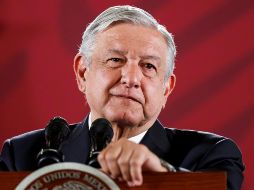 El Mandatario resalta que los medios de comunicación tienen un papel importante, por lo que se mantendrá este gasto, aunque - insiste- será austero. EFE / J. Méndez