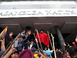 Indígenas toman Parlamento de Ecuador al grito de "¡fuera Moreno!"