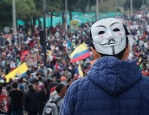 Este martes, manifestantes llegaron a asaltar por un breve lapso la sede del Congreso en Quito. AP/F. Vergara