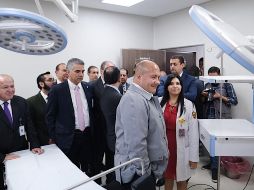 En la inauguración de la Unidad de Alta Especialidad Materno Infantil del Hospital Civil “Dr. Juan I. Menchaca”, el Gobernador advirtió que el Gobierno federal planea un recorte adicional de mil 600 MDP para el sector Salud del Estado. FACEBOOK/EnriqueAlfaroR