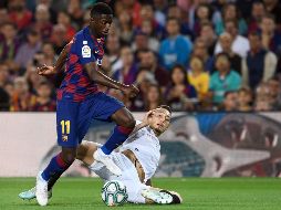 El jugador francés recibió la sanción este miércoles por dirigirse de malos modos al árbitro del último partido y ver una tarjeta roja directa. AFP / ARCHIVO