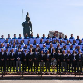 Charros se toma su foto oficial en La Minerva