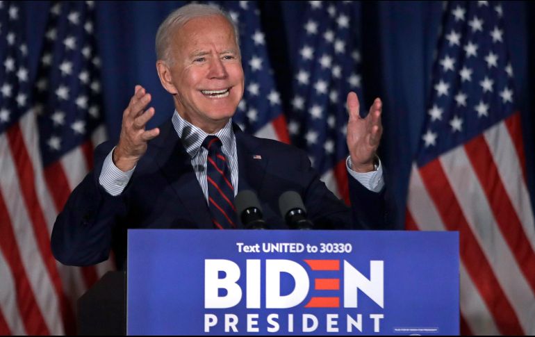 Joe Biden había sido hasta este miércoles más cauteloso que otros candidatos demócratas para dar su opinión del tema. AP/E. Amendola