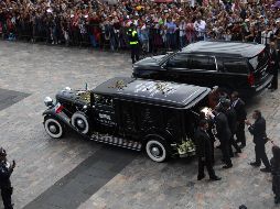 La carroza se dirige a la Colonia Clavería, lugar en donde nació 