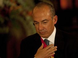 Calderón indicó que, de ser cierto que hubo presiones en contra de Zaldívar, hubiese sido bueno que lo denunciara en su momento. AFP/ARCHIVO