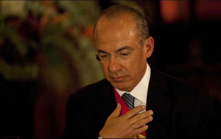 Calderón indicó que, de ser cierto que hubo presiones en contra de Zaldívar, hubiese sido bueno que lo denunciara en su momento. AFP/ARCHIVO