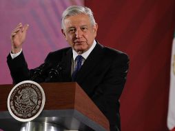 López Obrador recuerda que los presuntos implicados también pueden acudir al amparo, hay formas de defensa. NTX / G. Granados