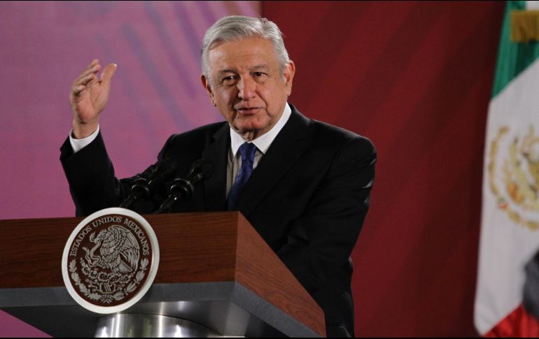 López Obrador recuerda que los presuntos implicados también pueden acudir al amparo, hay formas de defensa. NTX / G. Granados