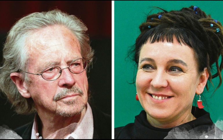 Peter Handke y Olga Tokarczuk obtuvieron el Premio Nobel de Literatura. EFE
