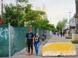 Estén o no listas las obras de la Línea 3 del Tren Ligero en diciembre, empresarios piden que se concluya el Paseo Fray Antonio Alcalde para esas fechas. EL INFORMADOR/A. Navarro