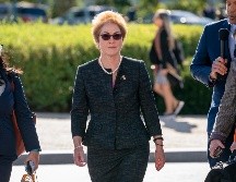 Yovanovitch desafió a la administración Trump y compareció a pesar de que se le ordenó no declarar sobre el caso. AFP/J. Scott Applewhite