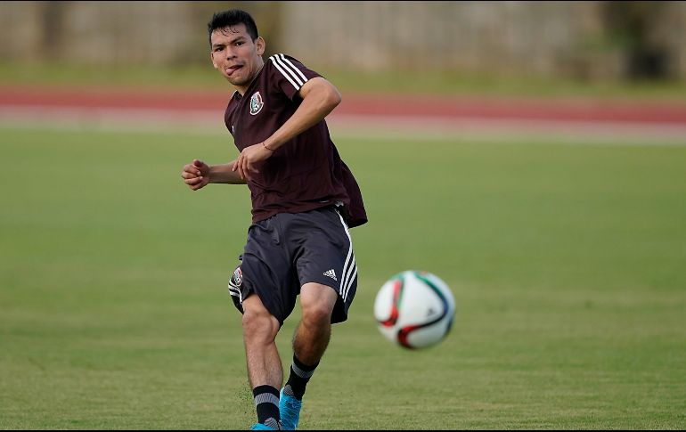 Hirving Lozano está concentrado con el Tri para los encuentros de la Liga de Naciones de la Concacaf. Imago7 / ARCHIVO