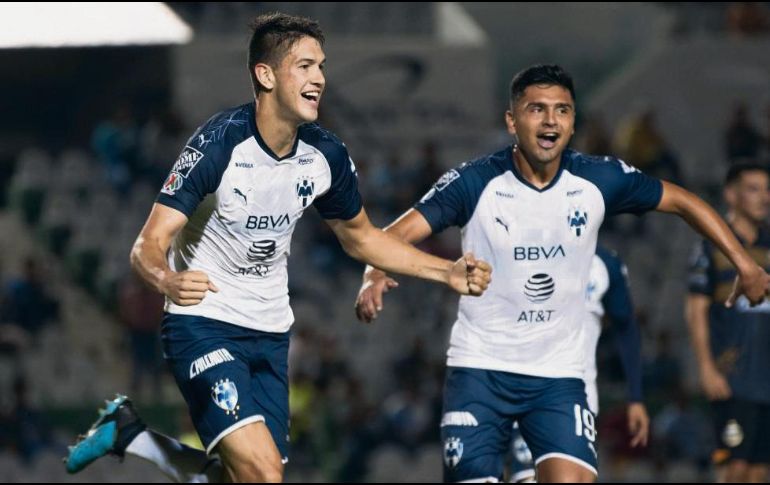 César Montes consiguió al minuto 86 el gol del triunfo para el Monterrey. ESPECIAL/Rayados