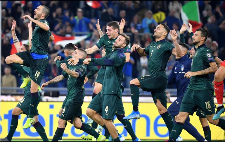 Italia regresa a un torneo de importancia como la Eurocopa tras no calificar al pasado Mundial de Rusia 2018. EFE / E. Ferrari