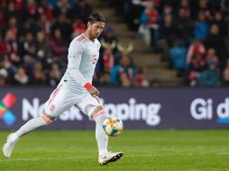 Ramos ha sumado un logro más a su importante trayectoria con la Selección de España. TWITTER / @SergioRamos