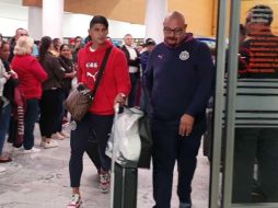Tras su llegada a Guadalajara, los jugadores no emitieron ningún comentario sobre la gira realizada. ESPECIAL