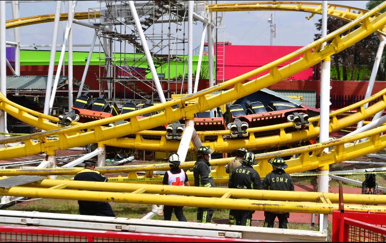 Dos personas murieron el pasado 28 de septiembre por fallas en la atracción Quimera de la Feria de Chapultepec. SUN / ARCHIVO