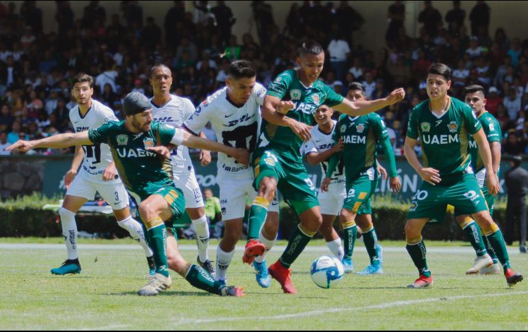 Los mexiquenses y los capitalinos se neutralizaron ayer en el Estadio Alberto “Chivo” Córdova. IMAGO7