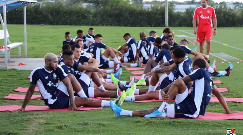 Los centroamericanos tuvieron días de entrenamiento en Estados Unidos, antes de llegar a tierras mexicanas, donde se jugarán el no descender a la Liga B, en la Liga de Naciones de la Concacaf. TWITTER / @fepafut