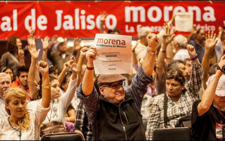 Con la elección del sábado se buscaba designar a 200 representantes (100 mujeres y 100 hombres) de Jalisco que en noviembre participarán en el proceso de renovación de la dirigencia estatal y nacional. EL INFORMADOR/ ARCHIVO