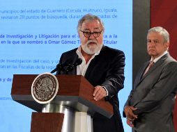 Durante la conferencia de prensa del Presidente Andrés Manuel López Obrador, Encinas detalló los avances realizados en torno a este caso. NTX/J. Lira