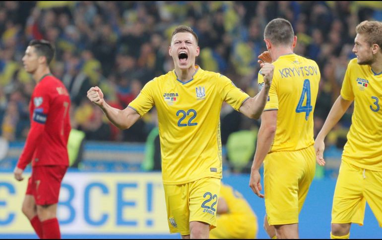 Los ucranianos estarán presentes en la próxima Eurocopa 2020. EFE / S. Dolzhenko