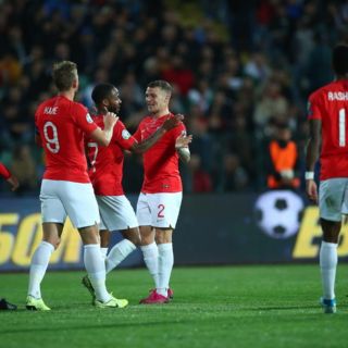 Inglaterra está casi dentro de la Euro 2020