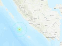 El epicentro ocurrió a 147 kilómetros al suroeste de la provincia de Bengkulu. ESPECIAL/USGS