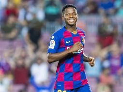 Ansu Fati es una de las grandes sensaciones de la lista, tras hacerse un hueco con tan solo 16 años en el primer equipo del Barcelona y firmar dos goles en la Liga a base de récords. TWITTER / @FCBarcelona_es